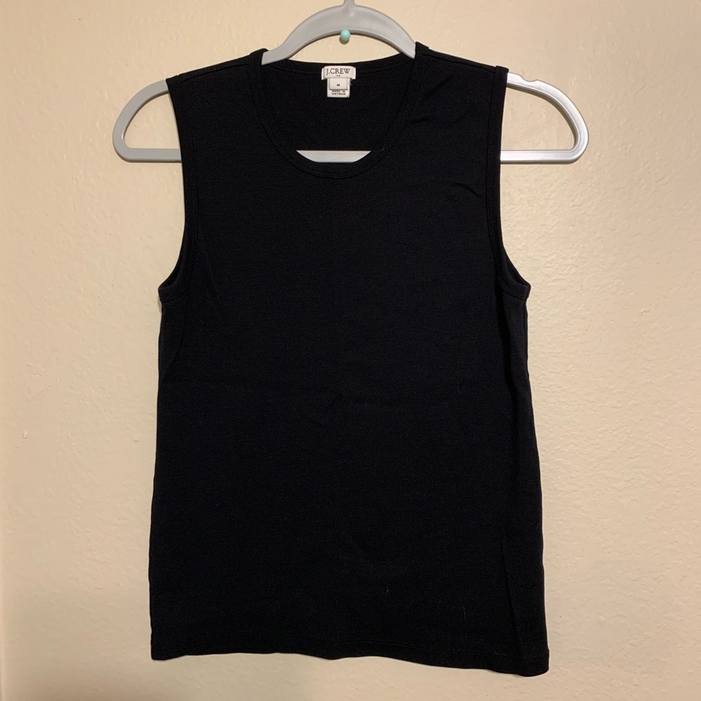 J. Crew Black Tank